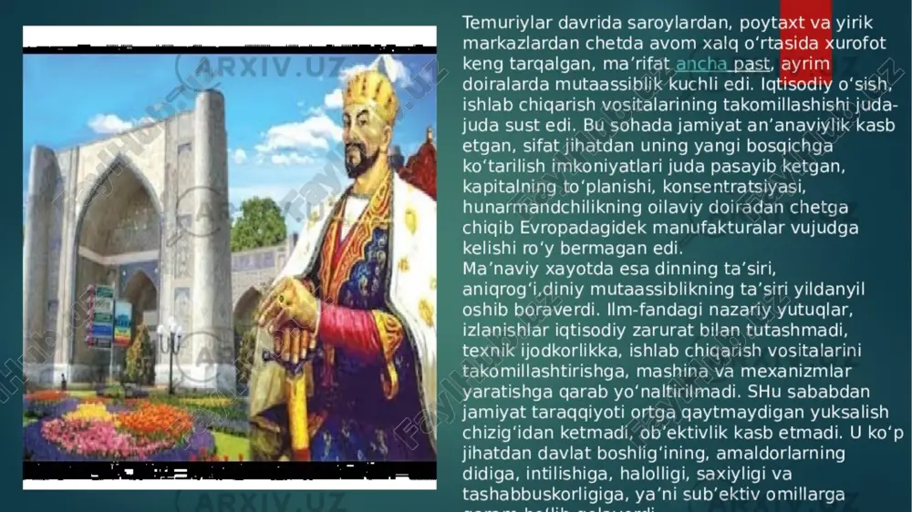 amir temur davrida o‘zbek davlatchilig. temur to‘zuklari va hozirgi zamon - Page 4