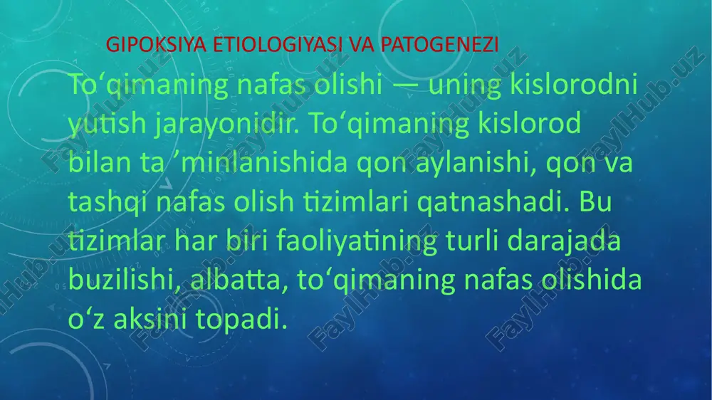 aylanishini sezilarli orttiradi. bu oʻzgarishlar yurak qisqarishining tezlashuvi natijasida roʻy beradigan toj tom irlar kengayishi va venoz oqimning kuchayishidan kelib chiqadi. foydalanilgan adabyotlar image2.png image3.png image4.jpeg