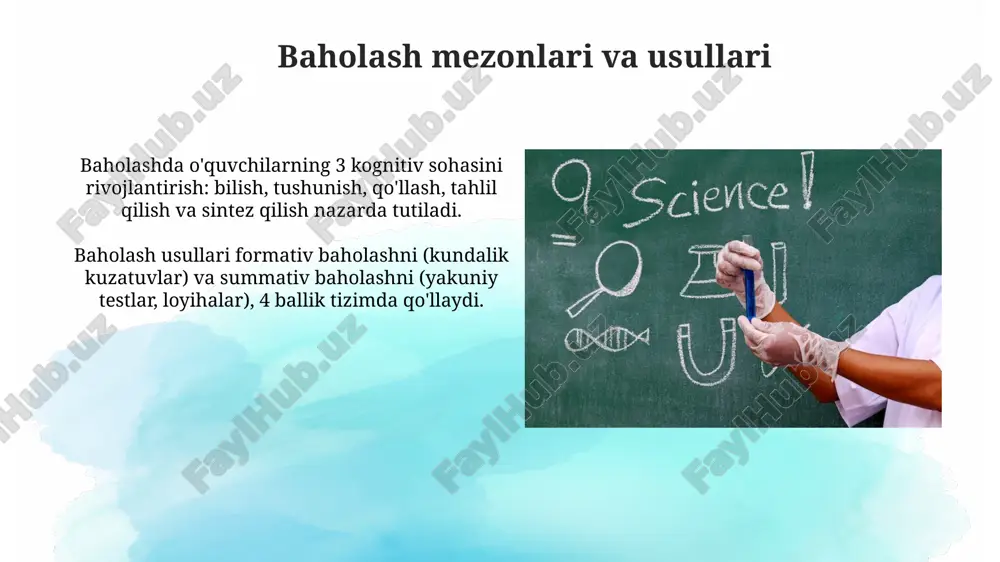 tabiiy fanlar bo'yicha milliy o'quv dasturi - Page 4