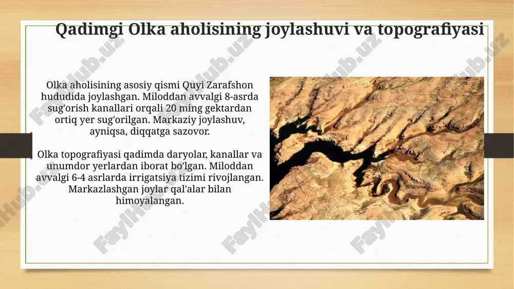eldi, koʻplab eski nomlar unutilib, yangi moʻgʻulcha nomlar paydo boʻldi, bu siyosiy hokimiyat almashinuvini aks ettiradi. joy nomlaridagi tarixiy voqealar aks etishi ''baxtli hayot'' kabi toponimlar, 20-asr o'rtalarida urushdan keyingi davrda optimizm va yangi umidlarni aks ettirgan holda, ijtimoiy o'zgarishlar bilan bog'liq bo'lishi mumkin. ''shodlik'' kabi joy nomlari, 1930-yillardagi quloqlashtirish siyosati natijasida aholi quvg'in qilingan hududlarda paydo bo'lishi, achchiq tarixiy voqealarga ishora qilishi mumkin. kolonial davrda topografik oʻzgarishlar va yangi toponimlar rossiya imperiyasi turkistonni bosib olgach, 1860-yillarda "fort aleksandr" kabi harbiy istehkomlar atrofida yangi aholi punktlari paydo bo'lib, ruscha toponimlarning kirib kelishiga sabab bo'ldi. mustamlakachilik davrida 19-asr oxirida irrigatsiya kanallarining qurilishi qishloq xo'jaligi landshaftini o'zgartirdi, natijada "mirzabog'" kabi yangi toponimlar paydo bo'ldi. xulosa va istiqbollar kelajakda olka toponimlarining etimologik tadqiqotlari orqali qadimiy turkiy tillar va mahalliy dialektlar o'rtasidagi bog'liqlikni aniqlash, bu hududning lingvistik tarixini ochib beradi. olka tarixini o'rganishda istiqbollar kartografik materiallarni, masalan, 19-20-asrlarga oid topografik xaritalarni chuqur tahlil qilish …