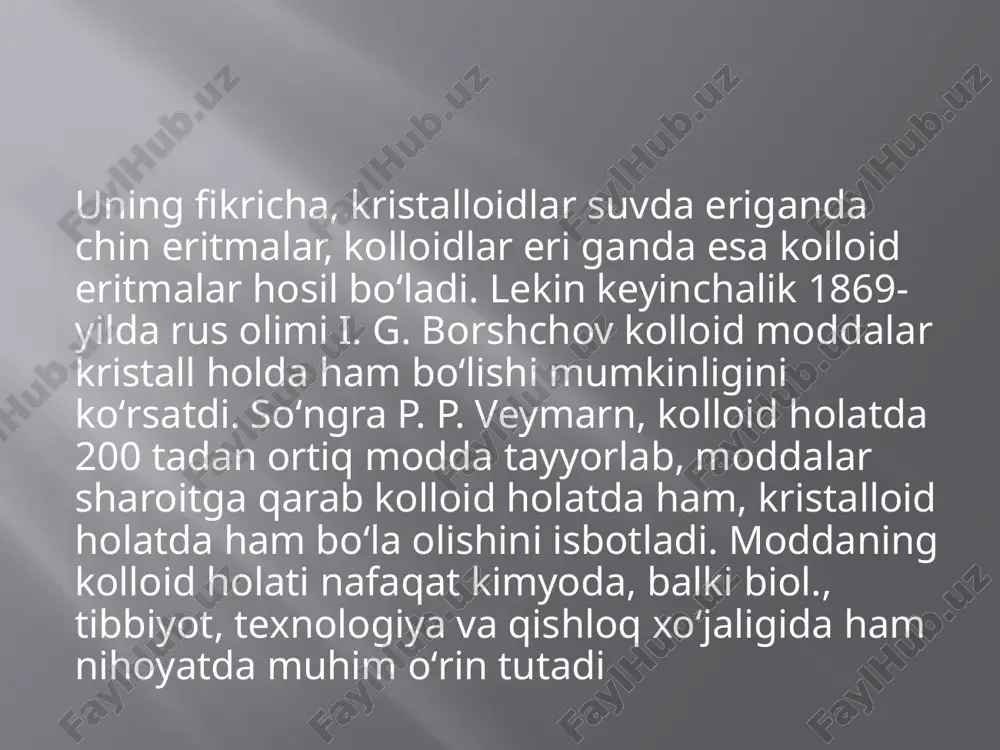 atidagi bemor jismoniy zoʻriqsa yurak nasoslik funksiyasini bajarolmasligi mumkin va yanada koʻp qonni haydayolmaydi. bunday hollarda toʻqimalarning kislorodga boʻlgan talabi oshib toʻqimalarning haddan tashqari gipoksiyasi hisobiga oʻtkir yurak yetishmovchiligi sodir boʻlishi mumkin. buning hisobiga qonning yurakka qaytishi oshadi va yurak chastotasini ham yanada, baʼzan 3-4 martagacha oshiradi. anemiyada rbclar kam o2 saqlasada, qon oqimi tezlashishi hisobidan toʻqimalarning kislorodga boʻlgan talabi qondirilishi mumkin. ammo, anemiya holatidagi bemor jismoniy zoʻriqsa yurak nasoslik funksiyasini bajarolmasligi mumkin va yanada koʻp qonni haydayolmaydi. bunday hollarda toʻqimalarning kislorodga boʻlgan talabi oshib toʻqimalarning haddan tashqari gipoksiyasi hisobiga oʻtkir yurak yetishmovchiligi sodir boʻlishi mumkin. image2.jpeg image3.jpeg image4.jpeg image5.jpeg /docprops/thumbnail.jpeg