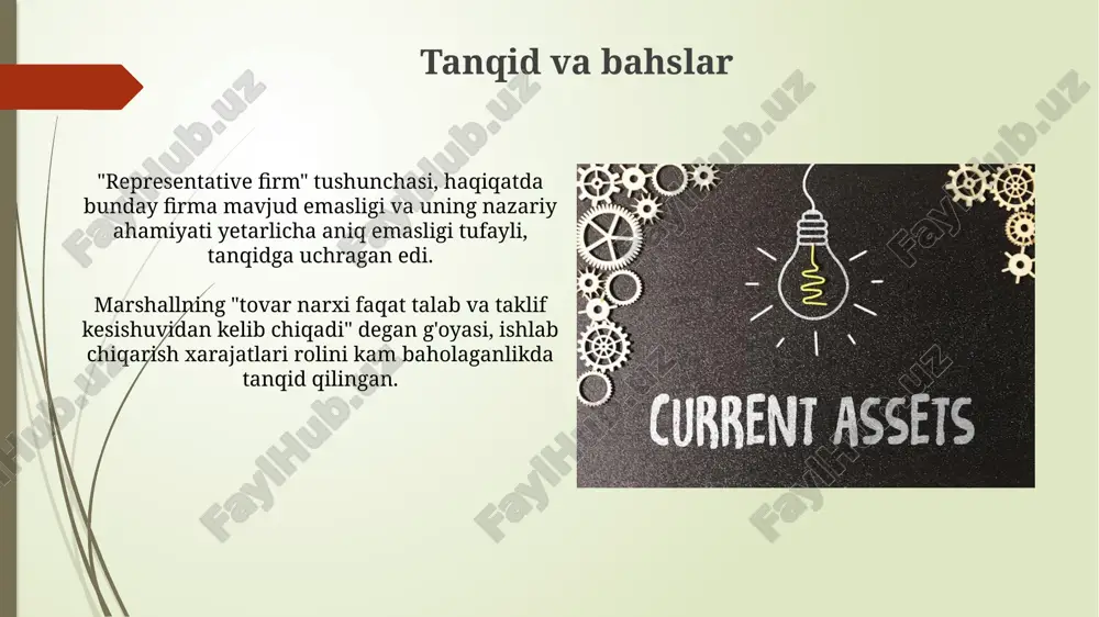 alfired marshilning iqtisodiy g'oyalari - Page 4
