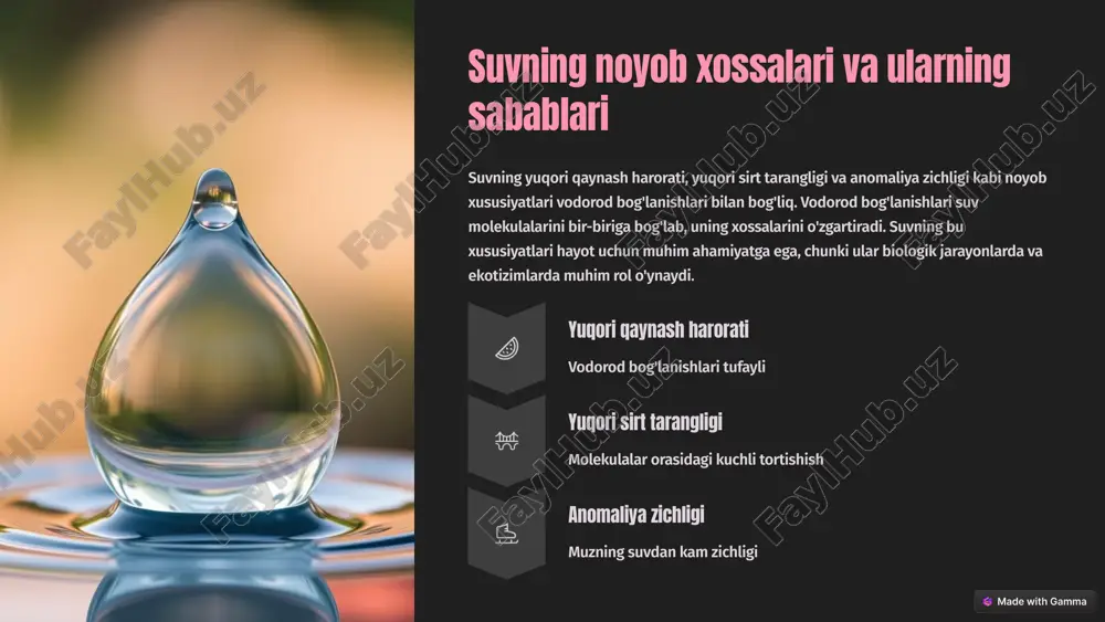 vodorod gidridlar, suv va vodorod peroksid xossalari - Page 4