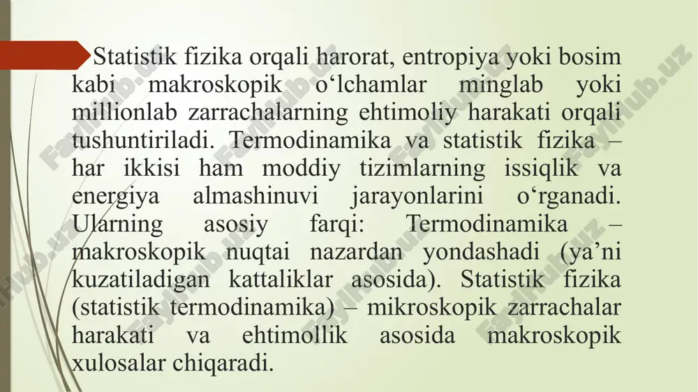 ama-qarshi koʻrinadigan hodisalar tufayli elektron xatti-harakatlarining baʼzi jihatlarini tushunish qiyin edi. masalan, xona haroratida metallning elektron issiqlik sigʻimi elektr tokidagiga qaraganda 100 marta kamroq elektronlardan kelib chiqqandek tuyulardi. xona haroratida metallarga yuqori elektr maydonlarini qoʻllash natijasida hosil boʻladigan emissiya oqimlari nima uchun haroratdan deyarli mustaqil ekanligini tushunish ham qiyin edi. dirak modeli, oʻsha davrda metallarning elektron nazariyasi duch kelgan qiyinchilik elektronlar (klassik statistika nazariyasiga koʻra) barcha ekvivalent ekanligini hisobga olish bilan bogʻliq edi. fermi-dirak statistikasi birinchi marta 1926 yilda enriko fermi va pol dirak tomonidan nashr etilgan. maksvel-boltsmanning soʻzlariga koʻra, paskual jordan 1925-yilda xuddi shu statistik maʼlumotlarni ishlab chiqqan va uni pauli statistikasi deb atagan, ammo u oʻz vaqtida nashr etilmagan. dirakning taʼkidlashicha, uni birinchi boʻlib fermi oʻrgangan va dirak uni „fermi statistikasi“, tegishli zarrachalarni esa „fermionlar“ deb atagan.fermi-dirak statistikasi 1926 yilda ralf fauler tomonidan yulduzning oq mittiga tushishini tasvirlash uchun qoʻllanilgan. /docprops/thumbnail.jpeg