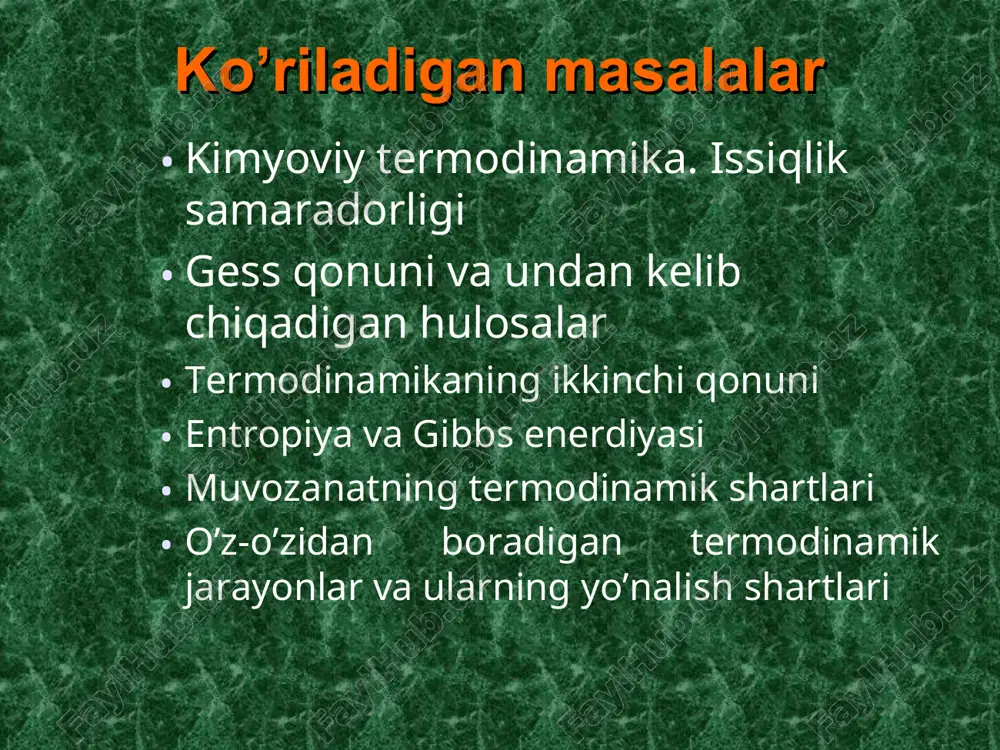 kimyoviy termodinamika va bioenergetika - Page 4
