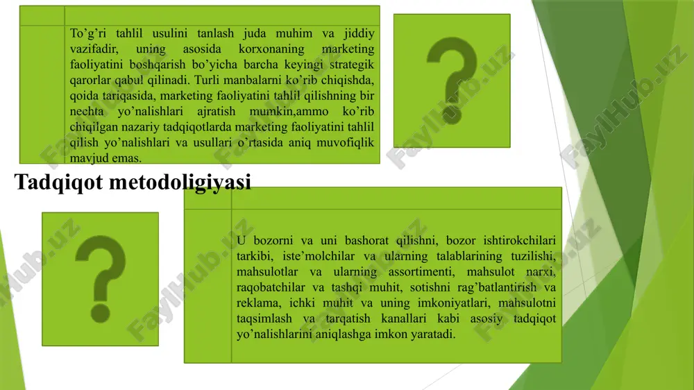 q har qanday savdo vakolatxonalari uchun ba'zi umumiy sxemalar qo'llanilishi mumkin. asosiy ikkita jarayondan iborat. bular: 1.baholash 2.taqqoslash loyiha menejmenti - mijozning talablarini belgilangan muddatlarda qondirish maqsadida loyihani bajarish bilan shug'ullanadigan jamoaning ishini boshqarish. bu bilim, ko'nikma, tajriba, vositalar, usullar va resurslarni loyihada qo'llashni o'z ichiga oladi. loyiha boshqaruvining uchta muhim tarkibiy qismi - loyiha menejeri, loyiha jamoasi va loyihani boshqarish tizimi. loyiha menejmenti, loyihaning bajarilishi uchun zarur bo'lgan maxsus mahoratga ega bo'lgan mutaxassislarni, xususan menejerlik mahoratiga qo'shimcha ravishda texnik ko'nikmalarni talab qiladi. loyiha - bu mahsulot, xizmat yoki natija bo'lishi mumkin bo'lgan o'ziga xos mahsulotni yaratish maqsadida qisqa muddatli topshiriq. qisqa muddatli ma'noda, bu belgilangan boshlanish va tugash vaqti sifatida. bundan tashqari, loyihani qabul qilish mezonlari va kelishilgan xususiyatlar mavjud. image1.jpeg image2.png image3.png image4.png image5.png image6.jpeg image7.jpeg 180835690