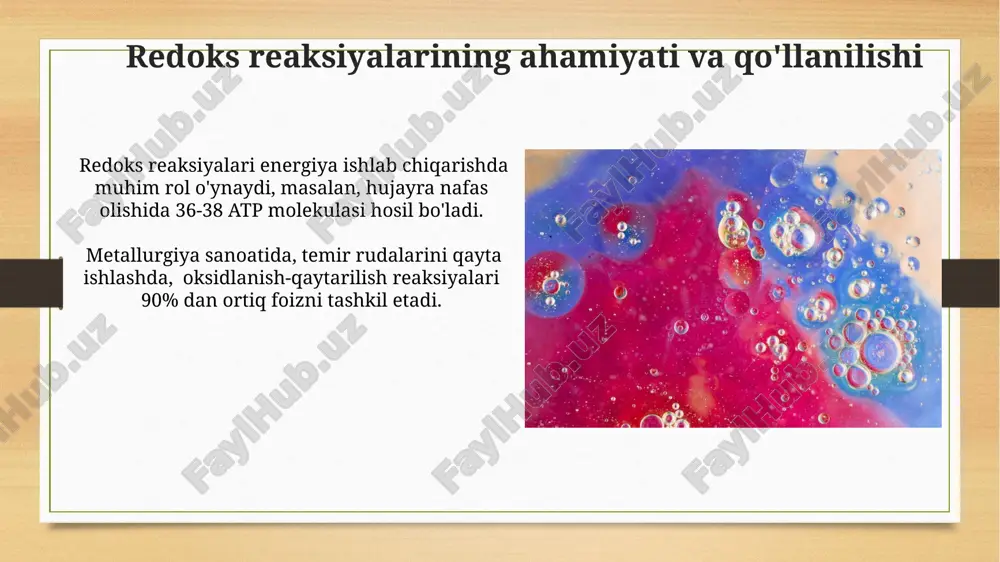 redoks reaksiyalarining mexanizmi va misollar - Page 4