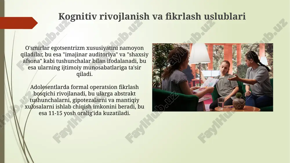 o'smirlarga psixologik yordam ko'rsatish - Page 4