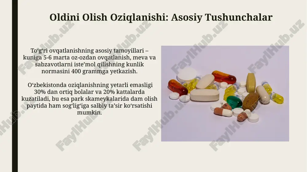 parxez stollari va profilatik ovqatlanish - Page 4