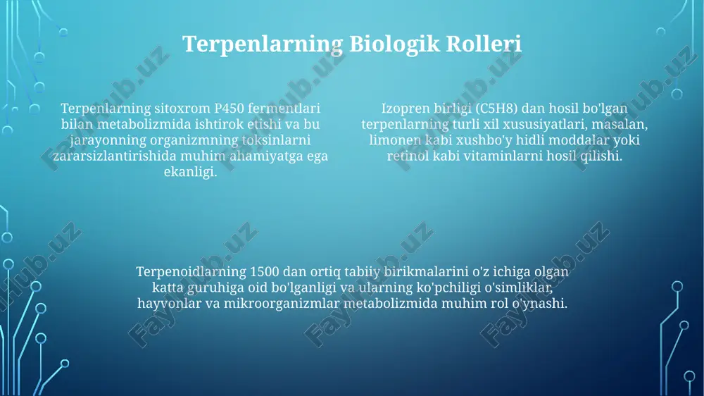 steroidlar va terpenoidlar - Page 4
