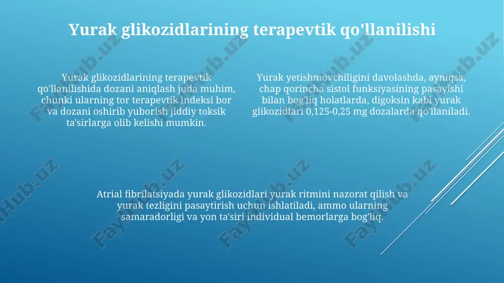 yurak glikozidlarining kimyoviy tuzilishi va ahamyati - Page 4