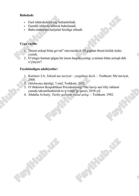 inson axloqi bilan goʻzal - Page 4