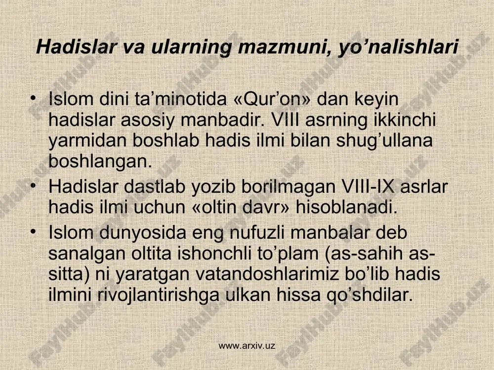 "dinshunoslik fanidan tayyorlangan mustaqil ish" - Page 4