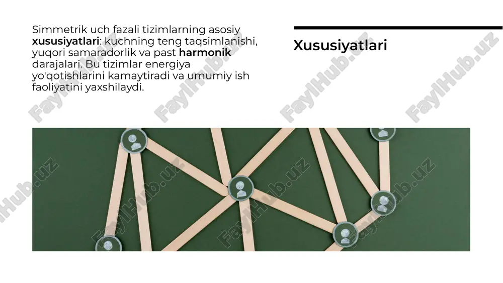 simmetrik uch fazali tizim va uning xususiyatlari - Page 4