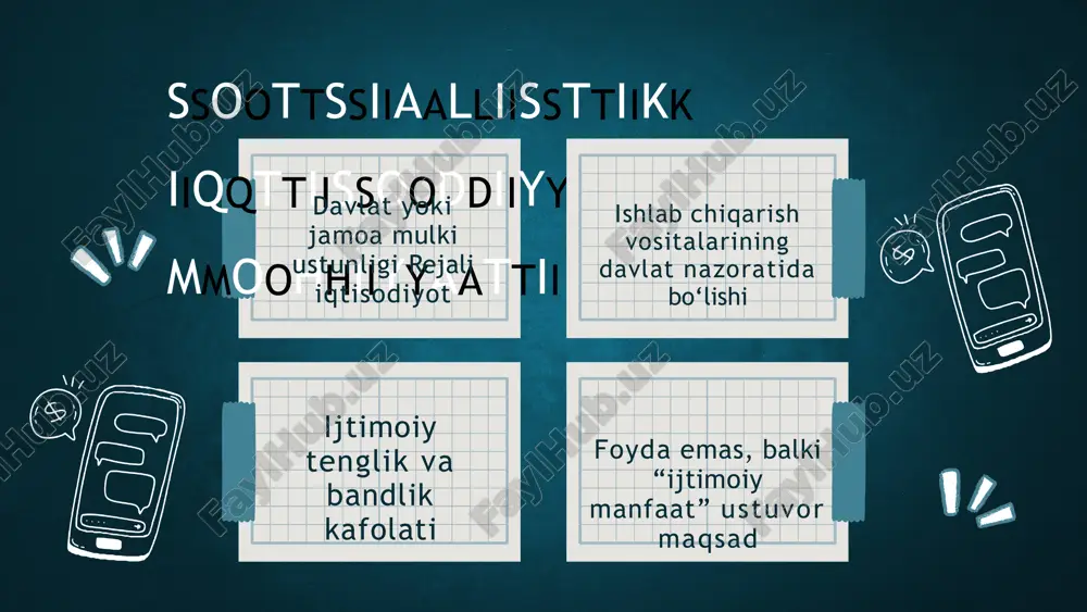 sotsialistik iqtisodiyot to'g'risida ma'rakaziyevropa ta'limoti - Page 4