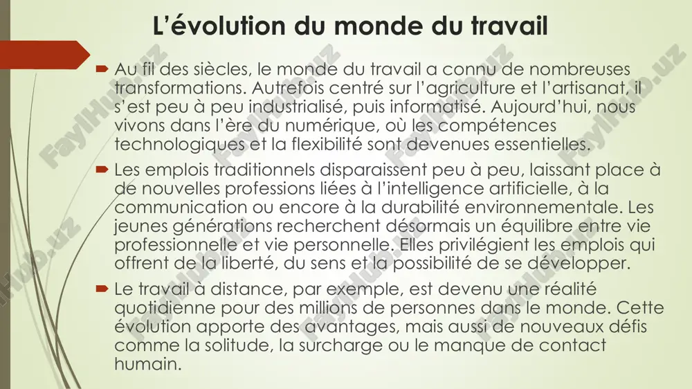 les travail et les carrieres professionnelles - Page 4