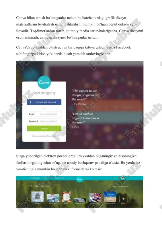 ndan o'rnatilgan matn parametrlari va tartiblarini topasiz, lekin ma'lum bir matn formati paydo bo'lganda, uni sozlashingiz mumkin. fon orqa fon yorlig'ida siz tuval rangini juda oson o'zgartirishingiz yoki taqdim etilgan teksturali yoki naqshli fonlarni qo'shishingiz mumkin. yuklashlar "yuklashlar" yorlig'i, agar canva'da siz izlayotgan narsa yo'q deb hisoblasangiz, o'z aktivlaringizni kompyuteringiz, facebook yoki google drive-dan yuklashingiz mumkin. infografikani o'rnatish endi siz canva tartibini tushunganingizdan so'ng, bizning infografikamizni yaratish vaqti keldi. birinchidan, biz fon yorlig'ini bosish orqali fon yaratishimiz kerak. ushbu loyiha uchun barcha ma'lumotlarni o'qish oson bo'lishi uchun men shaffof ko'rinishga ega bo'lishni xohlayman. to'rtinchi fon dizayni chiroyli fonga o'xshaydi va barcha elementlar o'rtasida kontrastni taklif qiladi. fonga ko'proq kontrast va qiziqish qo'shish uchun men shakllar qo'shmoqchiman. qidiruv yorlig'ini va shakllar kichik guruhini bosish orqali siz o'z tanlovingizni amalga oshirishingiz mumkin. ushbu loyiha uchun men uchburchaklardan foydalanmoqchiman. elementlarni qo'shish fon tayyor va infografikaga qo'shish vaqti keldi. biz sarlavha, qo'shimcha matn va …