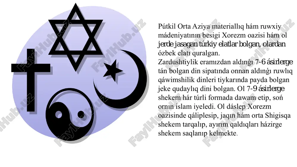 yası" slayd nomer 3 slayd nomer 4 slayd nomer 5 slayd nomer 6 slayd nomer 7 slayd nomer 8 slayd nomer 9 paydalang`an a`debiyatlar�i.www.wikipediya.uz�ii.www.fayllar.org�iii.www.kibernika.uz�iv.www.lex.uz�v.https//.viktoriya.uz