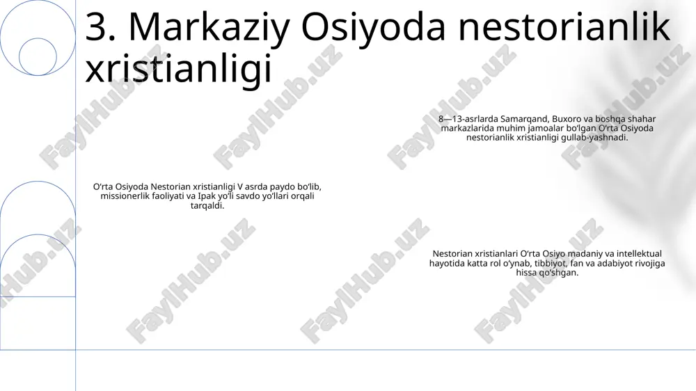 yinchiliklarga duch keldi. biroq, cherkov asta-sekin qayta tiklandi va hozirda bir nechta cherkovlar va yeparxiya mavjud. missiya: tojikistondagi rus pravoslav cherkovi pravoslav dinini yoyish, rusiyzabon jamoalarga chorvachilik xizmati koʻrsatish va dinlararo hamkorlikni rivojlantirishni maqsad qilgan. shuningdek, u ijtimoiy va xayriya faoliyati bilan shug'ullanadi. 8. tojikistondagi rus pravoslav cherkovi pravoslavlikning markaziy osiyoga kelishi: qirg'izistondagi rus pravoslav cherkovi tarixi rossiya pravoslav cherkovi qirgʻizistonda nasroniylikning rivojlanishida hal qiluvchi rol oʻynadi, mintaqada birinchi xristian cherkovlari va monastirlarini barpo etdi. sovet davrida diniy urf-odatlar bostirildi, biroq qirgʻiziston mustaqillikka erishganidan soʻng rus pravoslav cherkovi jonlandi. 9. qirg'izistondagi rus pravoslav cherkovi mahalliy ruhoniylar o'qituvchilar va missionerlar sifatida mahalliy ruhoniylar o'qituvchilar va missionerlar sifatida hal qiluvchi rol o'ynagan, mahalliy aholiga pravoslav ta'limotlari va e'tiqodlarini tarqatgan. ular cherkovlar tashkil etishdi, xizmat ko'rsatishdi va diniy ta'lim berishdi, bu esa o'sib borayotgan nasroniy jamiyatini qo'llab-quvvatladi. jamoa yetakchilari va vositachilarmahalliy ruhoniylar ko‘pincha jamoat yetakchilari va vositachi bo‘lib, pravoslav cherkovi va mahalliy aholi …