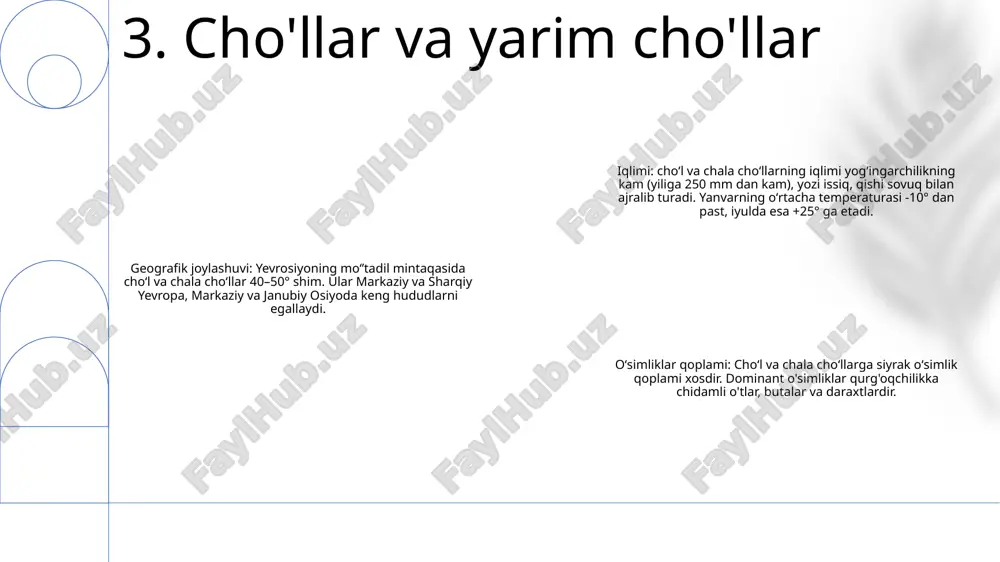 yevrosiyo tabiiy geografik o'lkalari - Page 4