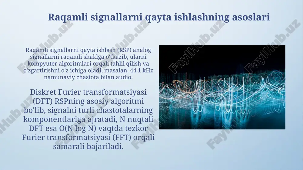 raqamli signallarni qayta ishlash - Page 4