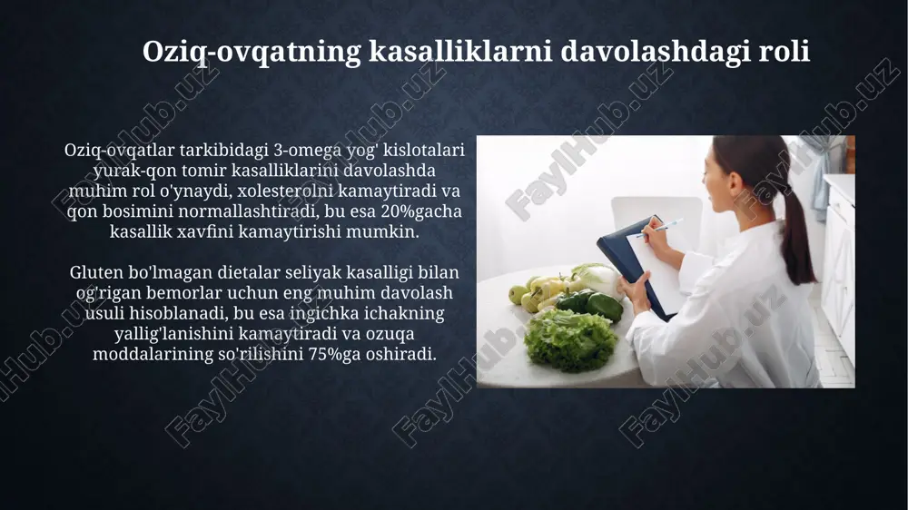 parhez ovqatlarning roli - Page 4