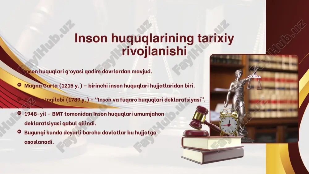 inson huquqlari va jamiyat poydevori - Page 4