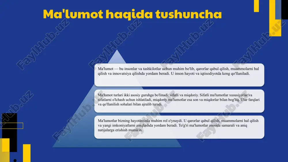 ma'lumot turlari va ma'lumotlar bazasidajadval yaratish - Page 4