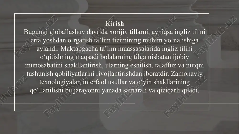 maktabgacha yoshdagi bolalarga ingliz tilini o‘rgatishning zamonaviy usullari - Page 4