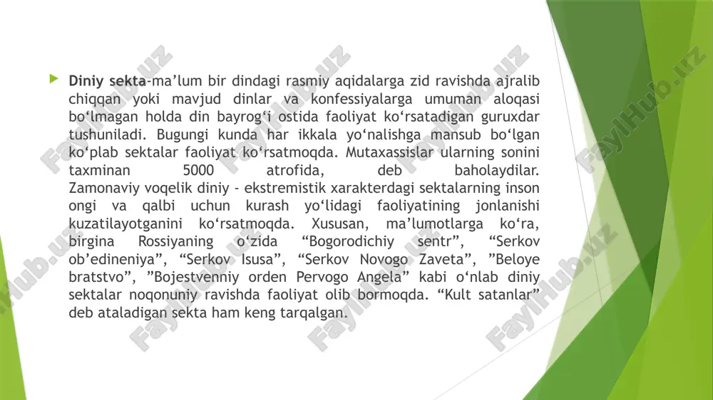yangidiniy ta'limotlar va sektalar - Page 4