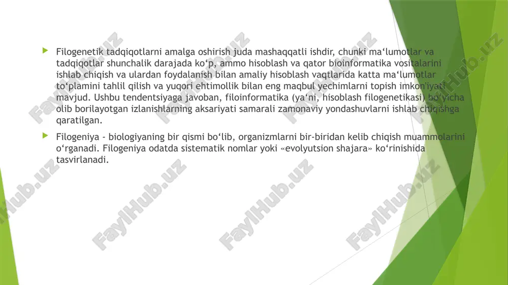 filogenetik daraxtlarni tuzish - Page 4