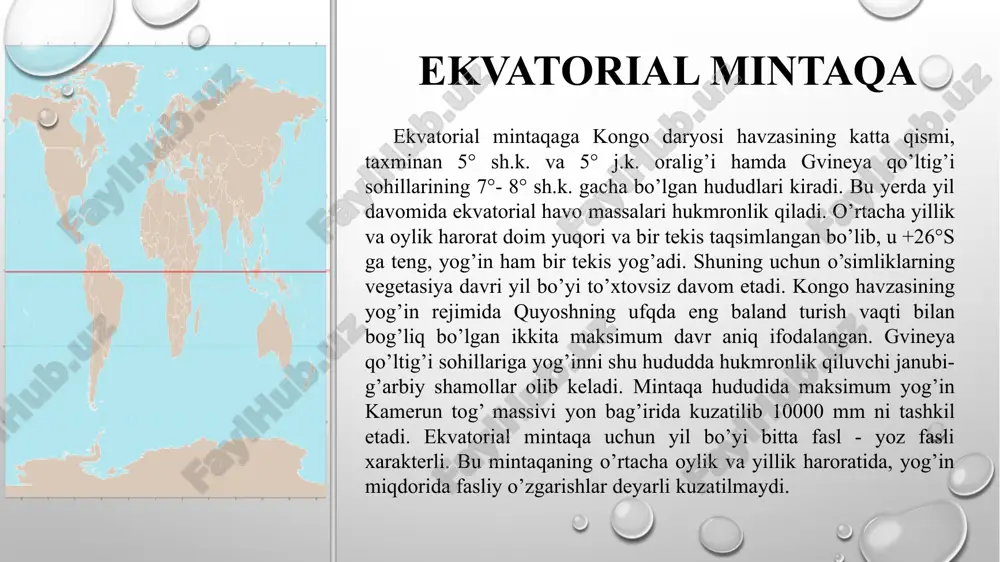 afrika materigi iqlimi, iqlim hosil qiluvchi omillari - Page 4