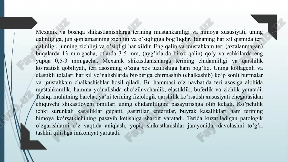 qayotgan tomir topiladi. 24-48 soatga gemostatik pintset qoʼyiladi, yoki ligatura qoʼyib bogʼlanadi. jarohatga yumshoq qilib, antiseptik eritmaga botirib dokali drenaj qoʼyiladi. drenaj va gemostatik pintsetni olib tashlagandan soʼng, jarohatni davr va bosqichlariga qarab davolanadi. image1.png image2.jpeg image3.jpeg image4.jpeg image5.jpeg /docprops/thumbnail.jpeg
