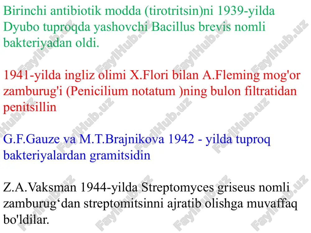 il bo'lib, tuproq yuzasida 1-4 sm chuqurlikdagiga nisbatan kam uchraydi, chunki quyoshning ultrabinafsha nurlari ularni o'ldiradi va tuproqni quritadi. mikroorganizmlarning eng ko'p miqdori tuproqning 10 -40 sm chuqurligida bo'ladi. suv mikroflorasi suv mikroorganizmlarning yashashi uchun tabiiy muhit hisoblanadi. daryo, ko‘l, dengiz va okean suvlarida taksonomik guruhlarning qariyb hamma mikroorganizmlari -ekobakteriyalar, -fotobakteriyalar, -arxebakteriyalar, - batsillalar, -zamburuglar, - suv o’tlari uchraydi. suvni tozalab turishda mikroelement va organik moddalar bilan boyitishda mikroorganizmlarning ahamiyati juda katta. suvning mikroflorasi va gigiyenik tasnifi turlicha bo'lib, bu asosan, suvdan foydalanish darajasiga bog'liq. suvda organizmlarning ko'payishi (ifloslanish darajasi) saprobligi bilan belgilanadi. bu tushunchada suvda yashaydigan barcha tirik mavjudotlar ko'zda tutiladi, bunda uchta zona tafovut qilinadi: a) polisaprob zona — suvi juda iflos, tarkibida kislorod kam, organik birikmalar ko'p zona. 1 ml suvdagi mikroblar soni 1 000 000 va undan ham ko‘p (chirituvchi va ijg'ish jarayonini keltirib chiqaruvchi esherixiylar, anaerob bakteriyalar, zamburug'lar va aktinomitsetlar); b) mezosaprob zona (suvi o'rtacha …