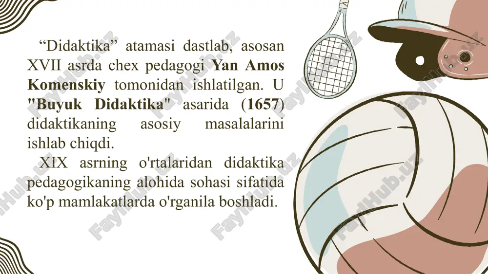 ar, mashqlar, mustaqil ishlar, o'qituvchining qo'shimcha izohlari orqali izohlanadi. o'quvchilar o'zlashtirib olgan bilimlarini amaliyotga tadbiq etadilar. bunday bilish bosqichini kishi voyaga yetganda "yetuklik yoshi"da egallashi mumkin. ta'lim deganda ma'lum hajmdagi bilimlar, ko'nikma va malakalarni o'zlashtirish tushuniladi. ta'limga shaxsni o'qitish va kamol toptirish jarayoni sifatida qarash ham to'g'ridir. bundan tashqari, ta'lim, bilimlar, ko'nikma va malakalarni berish va ularni o'zlashtirish bilan bog'liq faoliyat tizimi hamdir. 4.4. ta'lim haqida umumiy tushuncha ta'lim jarayon bo'lib, u natija va tizimdir. ta'lim jarayon sifatida- bilimlar, ko'nikma va malakalarning yig'indisini faoliyat va munosabatlarning tajribasini o'zlashtirishga qaratilgan maxsus ishlarning tashkil qilinishidir. ta'lim natija sifatida - bilimlarni faoliyat va munosabatlar tajribasini o'zlashtirishda erishilgan darajadir. ta'lim tizim sifatida - davlat muassasalari va boshqarish organlarining majmuasi bo‘lib, ular doirasida insonning tarbiyalash jarayoni amalga oshinladi.ta'lim deganda shaxsning jismoniy va ma'naviy kamol topishi, har tamonlama barkamollikka intilish jarayonini tushunish mumkin. ta'lim insonni bilimlar bilan qurollantiribgina qolmasligi, balki uni shaxs sifatida kamol toptirishi ham …