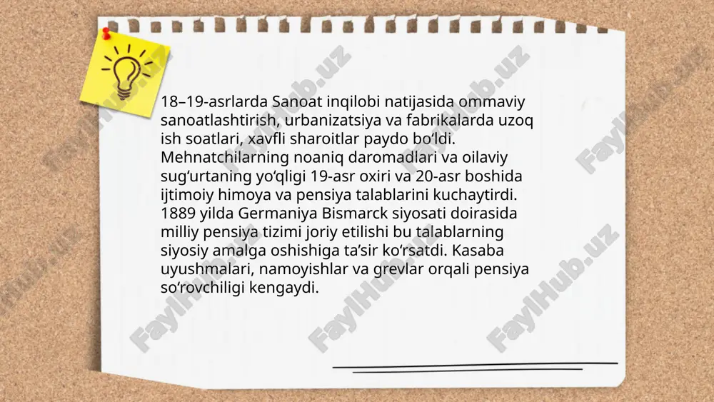 jahonda pensiya tizimining rivojlanish tarixi - Page 4