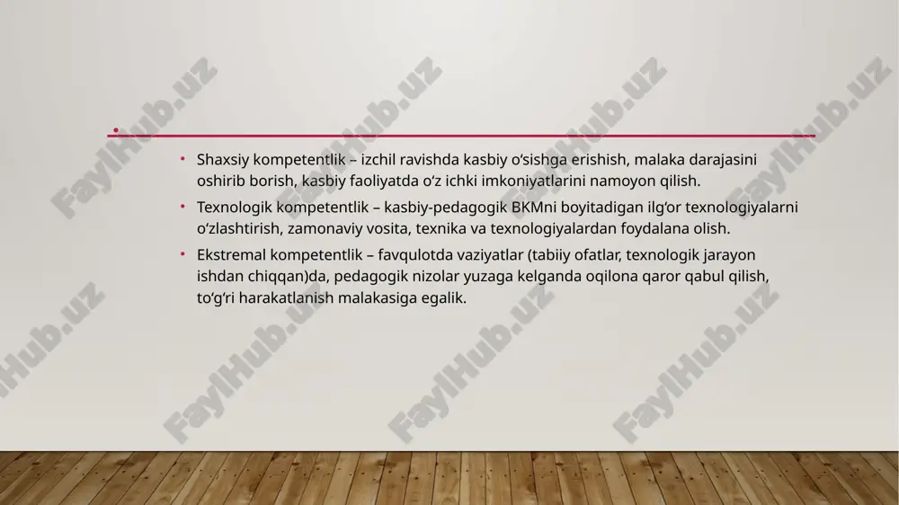 kasbiy kompetentlik rivojlantirish dasturi - Page 4