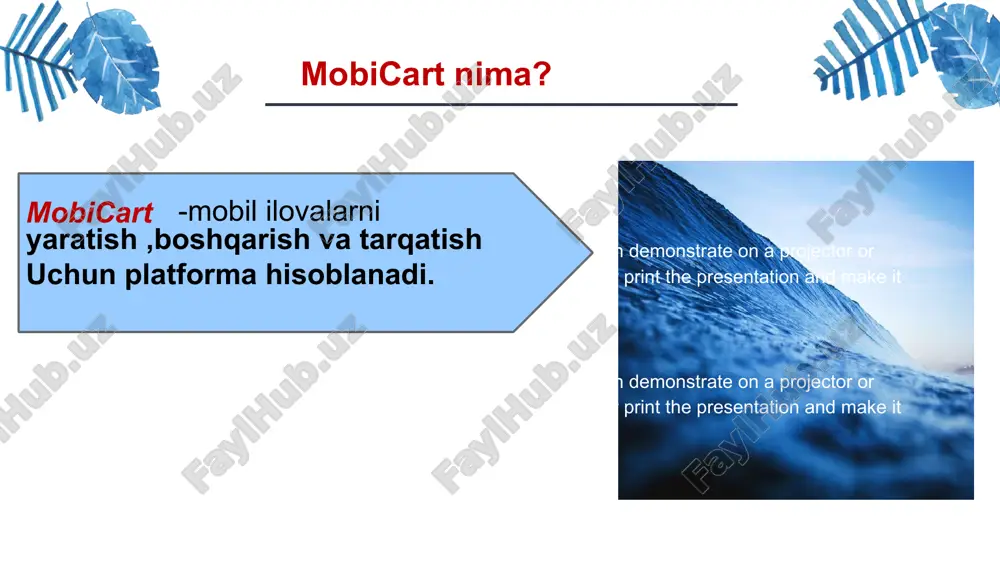 mobicart dasturida mobil texnologiyalar yaratish - Page 4