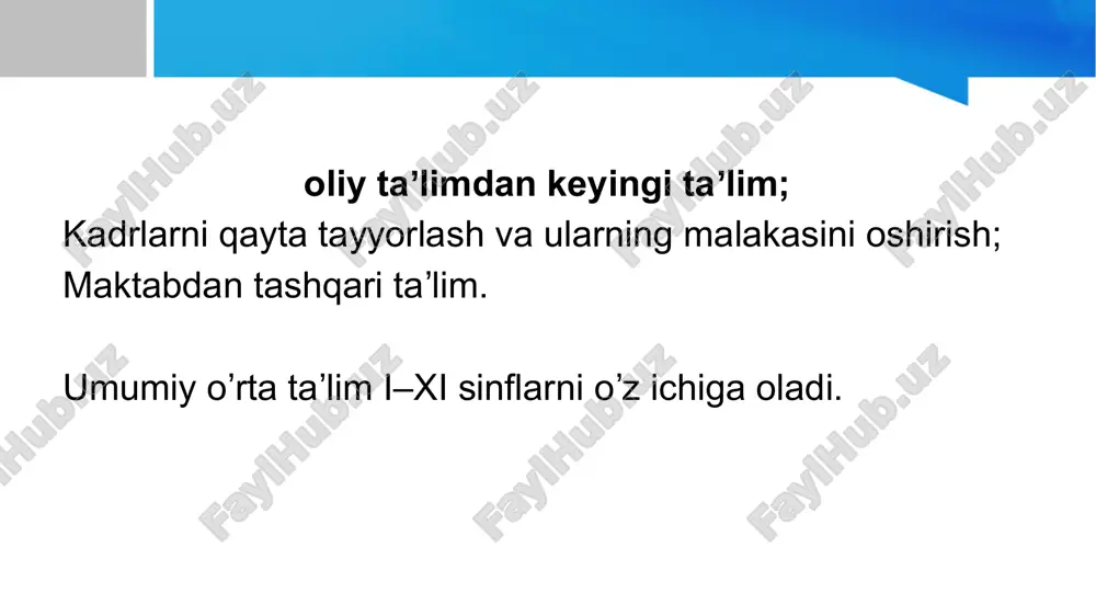 taʼlim toʼgʼrisida qonun - Page 4