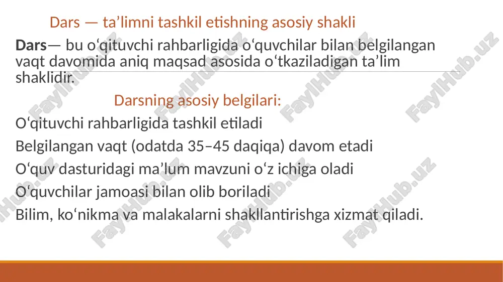 ta'limni tashkil etish turlari va shakllari - Page 4
