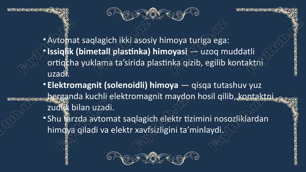 avtomat saqlagich tasnifi - Page 4