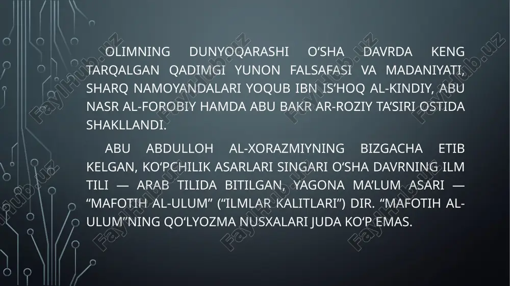 abu abdulloh xorazmiy. ppt - Page 4