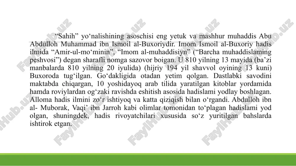 imom al-buxoriyning pedagogik g‘oyalari - Page 4