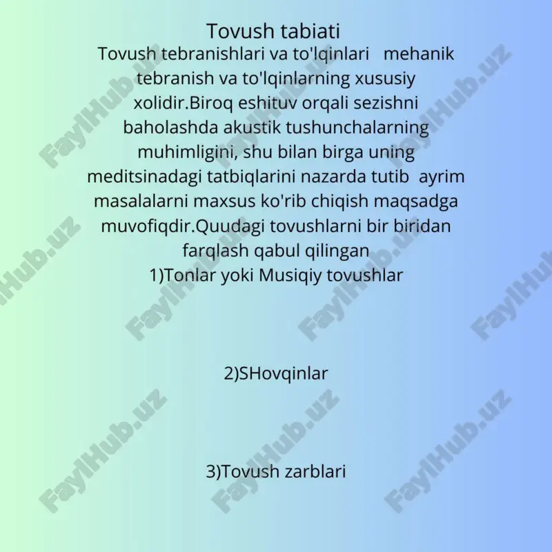 biofizikadan prezentatsiya mavzu: akustika - Page 4