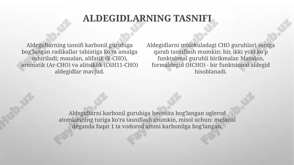 aldegidlarning tuzilishi - Page 4