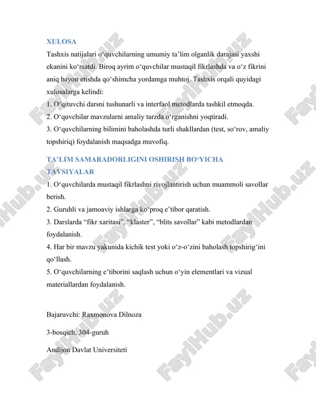 ta’lim olganlikni tashxis qilish - Page 4