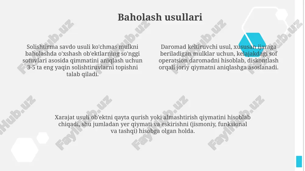 ko‘chmas mulkni baholash - Page 4