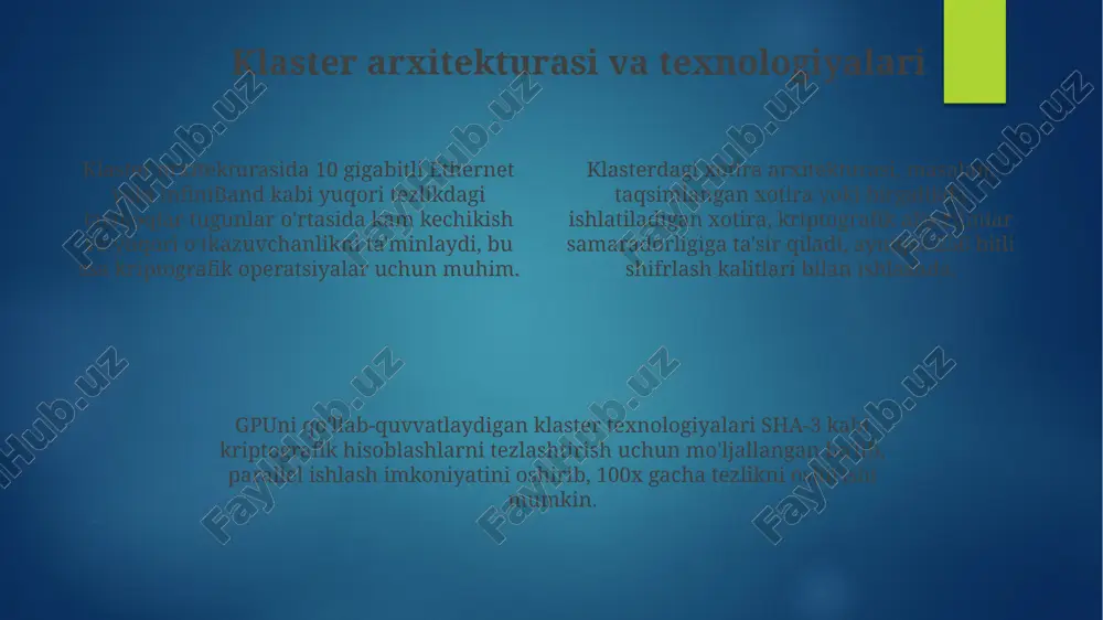 kriptografiya va kriptosistemalar klasterini yaratish - Page 4