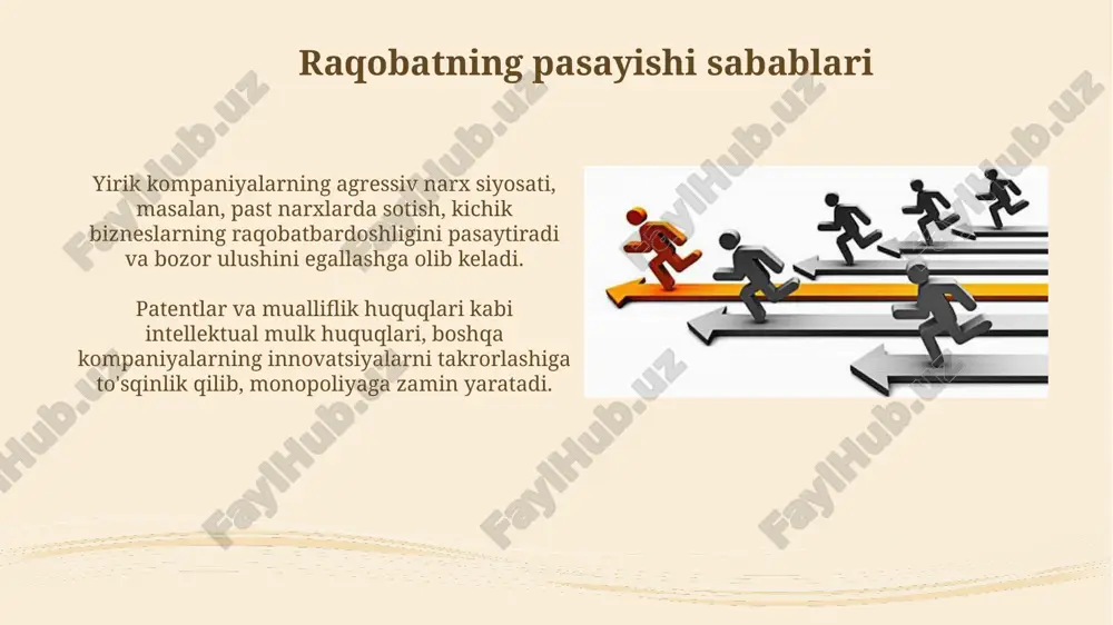 monopoliyalarning shakllanishi va raqobatning kamayishi - Page 4