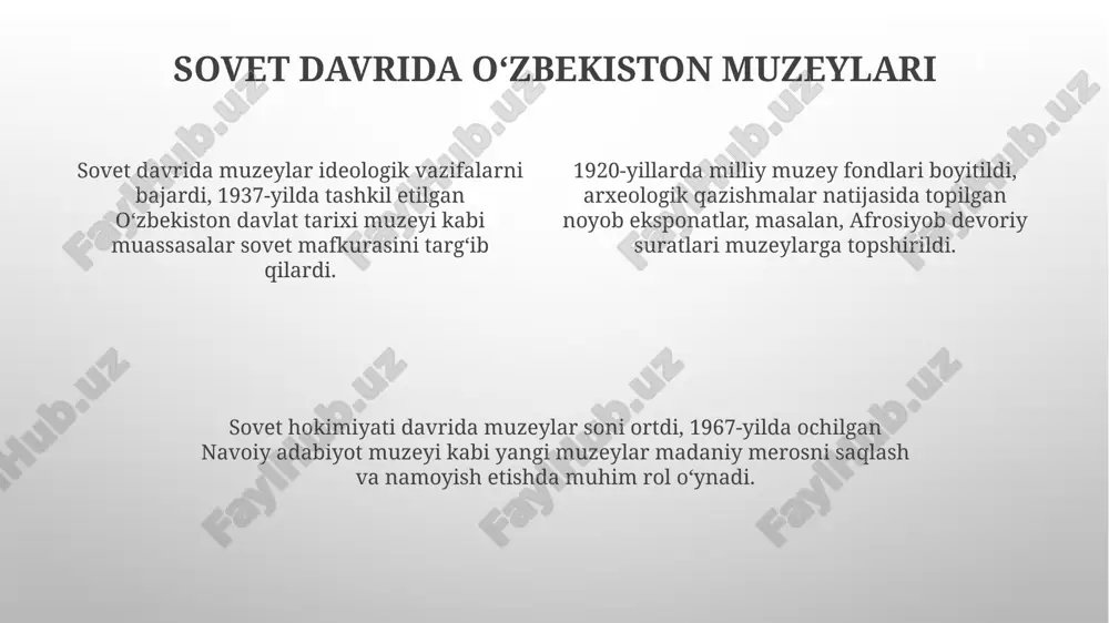 o‘zbekistonda muzeyishitarixi - Page 4
